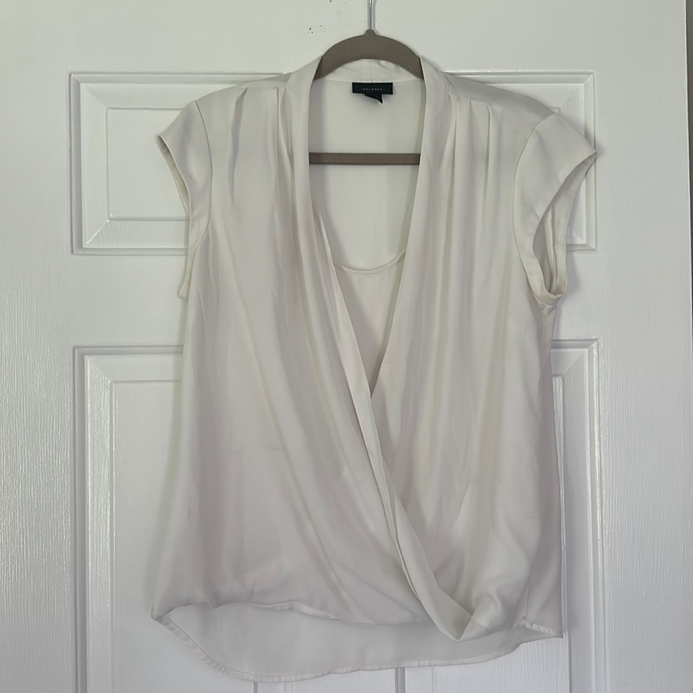 White small Halogen Blouse